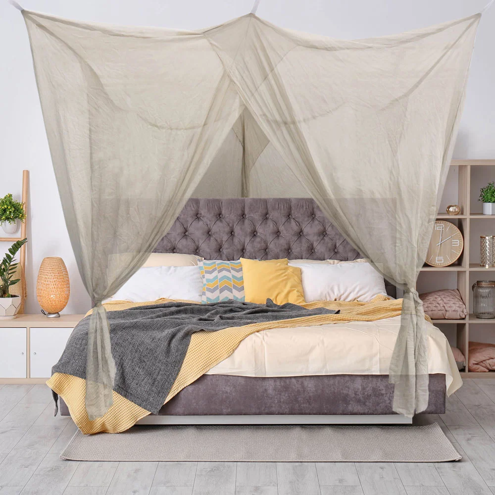 Box-Shaped EMF Bed Canopy 2m High Box-Shaped EMF Bed Canopy 2m High